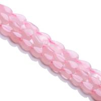 Natural Rose Quartz Beads, Heart, polished, DIY, pink cm 