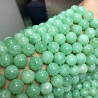 Jadeite Beads, Round, DIY, green cm 