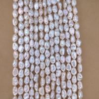Baroque Cultured Freshwater Pearl Beads, Nuggets, white, 9-10mm, Approx 