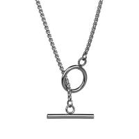 Zinc Alloy Sweater Chain Necklace, platinum color plated, for man Approx 27.56 Inch 