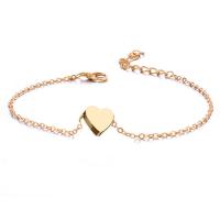 Zinc Alloy Anklet, plated Approx 8.6 Inch 