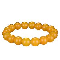 Yellow Calcedony Bracelet, handmade & Unisex 