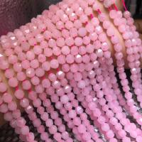 Natural Rose Quartz Beads, Rhombus, DIY & faceted, pink cm 
