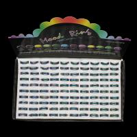 Emaille Stimmung Fingerring, Zinklegierung, Mood Emaille & unisex, gemischte Farben, 20x20x3mm, 100PCs/Box, verkauft von Box