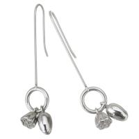 Stainless Steel Drop Earring, fashion jewelry & for woman, original color, 45mm 