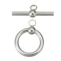 Stainless Steel Toggle Clasp, 2 pieces & fashion jewelry & DIY, original color  Approx 2.5mm 