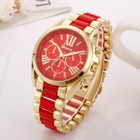 Women Wrist Watch, Zinc Alloy, with Stainless Steel, fashion jewelry & for man 