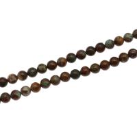 Gold Vein Turquoise Beads, Round, DIY brown cm 