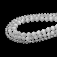 Gypsum Stone Beads, Round, DIY white cm 