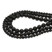 Black Spinel Beads, Round, DIY black cm 