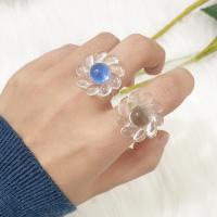 Harz Finger Ring, Blume, 2 Stück & Modeschmuck & unisex, verkauft von setzen