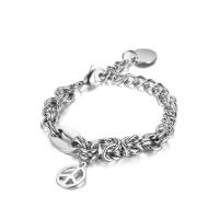 Titanium Steel Bracelet, polished & for man 