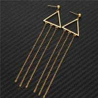 Fashion Fringe Earrings, Stainless Steel, fashion jewelry & for woman 