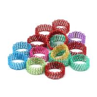 Zinc Alloy Finger Ring, for woman, multi-colored 