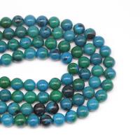Jade fénix Abalorio, Esférico, Bricolaje & diverso tamaño para la opción, azul, longitud:38 cm, Vendido por Sarta