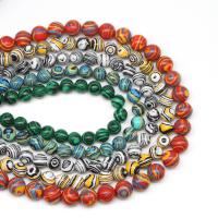 Natürliche Malachit Perlen, rund, DIY & verschiedene Größen vorhanden, keine, Länge:38 cm, verkauft von Strang