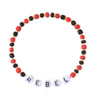 Glass Seed Beads Bracelets, Seedbead, with Acrylic, for woman .5 Inch 