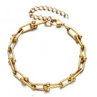 Stainless Steel Chain Bracelets, fashion jewelry & for woman 