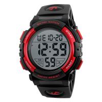 ABS Kunststoff Sport Watch, mit PU Leder & Edelstahl, Strapazierfähig & Lebenswasserbeständig & unisex & glänzend, keine, 255mm, verkauft von PC