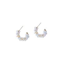 Crystal Jewelry Earring, Zinc Alloy, with Crystal, fashion jewelry & for woman, 26mm 