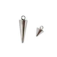 Stainless Steel Pendants, Conical, polished 