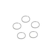 Stainless Steel Open Jump Ring, polished 