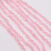 Natural Rose Quartz Beads, Nuggets, DIY, pink, 6-8mm cm, 50- 