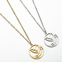 Stainless Steel Jewelry Necklace, plated, fashion jewelry & for woman 