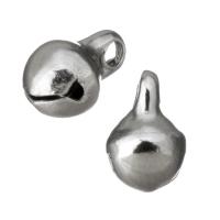 Stainless Steel Bell Charm, original color Approx 1.5mm [
