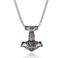 316L Stainless Steel Necklace, anoint, Unisex & box chain, original color Approx 23.62 Inch 