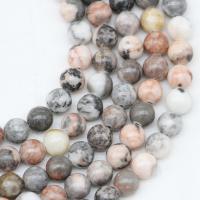Zebra-Jaspis Perle, Zebra Jaspis, rund, poliert, Natürliche & DIY & verschiedene Größen vorhanden, Länge:14.96 ZollInch, verkauft von Strang