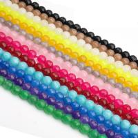 Single Gemstone Beads, Chalcedony, Round & faceted Approx 14.17 Inch 