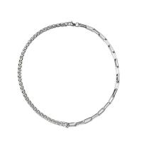 Titanium Steel Bracelet and Necklace, with 1.96 lnch extender chain, polished & for man, original color 