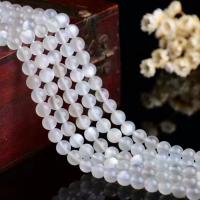 Natural Moonstone Beads, Round, DIY, white cm 