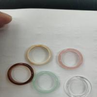 Акриловые палец кольцо, Акрил, Мужская, Много цветов для выбора, 100ПК/сумка, продается сумка