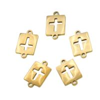 Stainless Steel Charm Connector, Square 
