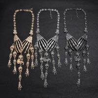 Halloween-Halskette, Zinklegierung, plattiert, Wellenkette & Halloween Schmuck & für Frau, keine, 220x100mm, Länge:ca. 17.72 ZollInch, verkauft von PC
