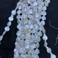 Perlas Keishi Cultivadas de Agua Dulce, Perlas cultivadas de agua dulce, Irregular, Blanco, 12-13mm, Vendido por Sarta