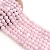 Kunzite Beads, Round, polished, DIY, pink cm 