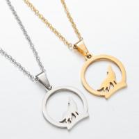 Stainless Steel Jewelry Necklace, plated, fashion jewelry & for woman 