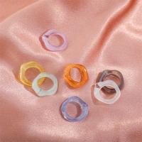 Акриловые палец кольцо, Акрил, 2 шт. & ювелирные изделия моды & Женский, Много цветов для выбора, продается указан