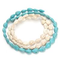 Perles en Turquoise naturelle, larme, DIY, plus de couleurs à choisir Vendu par brin
