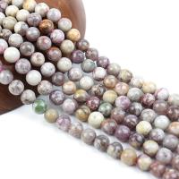 Natural Tourmaline Beads, Round, DIY & faceted, mixed colors cm 