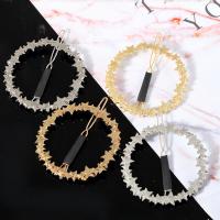 Hair Clip, Zinc Alloy, plated, fashion jewelry & for woman 58mm 