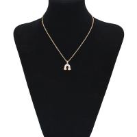 Stainless Steel Jewelry Necklace, with Freshwater Shell & Rhinestone, with 5cm extender chain, gold color plated, wave chain & for woman Approx 14 Inch 