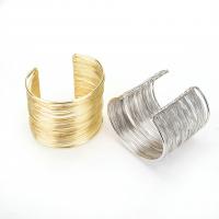 Zinc Alloy Cuff Bangle, plated, multilayer & for woman 