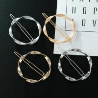 Hair Clip, Zinc Alloy, plated, fashion jewelry & for woman 50mm 
