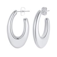 Stainless Steel Drop Earring, plated, fashion jewelry & for woman & hollow 