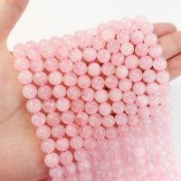 Natural Rose Quartz Beads, Round, DIY pink cm 