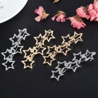 Hair Clip, Zinc Alloy, Star, plated, fashion jewelry & for woman 